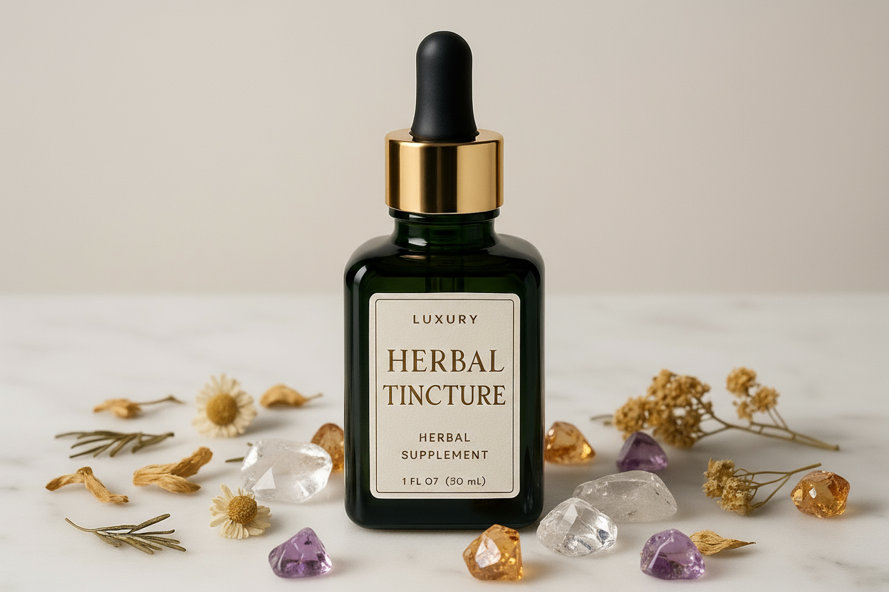 Hero shot with gemstones